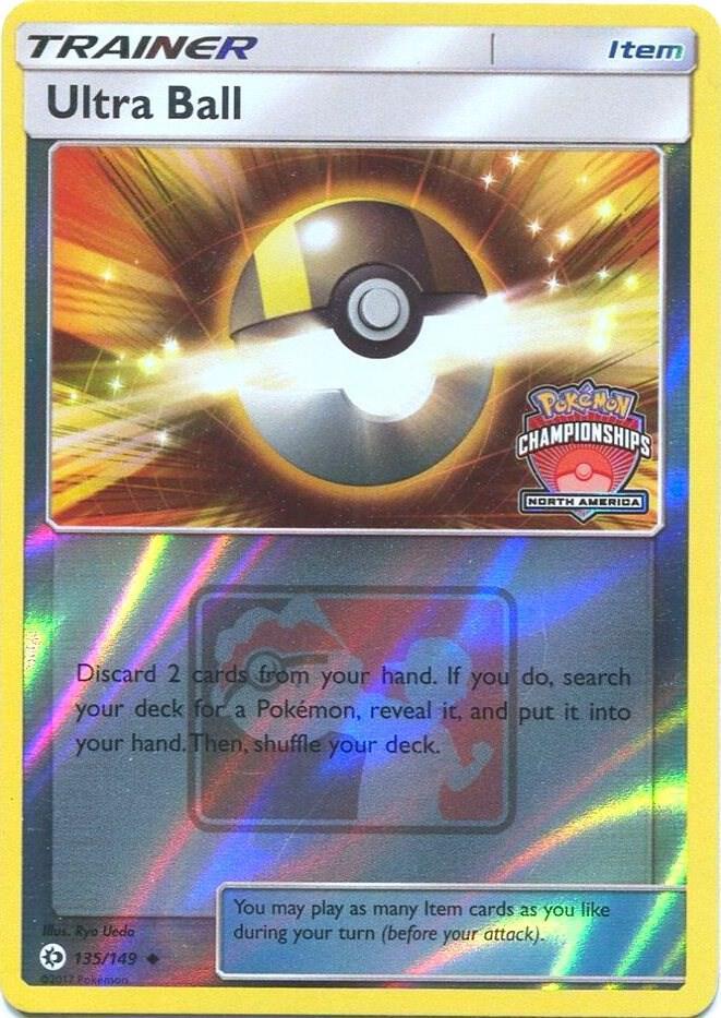 Sun & Moon Ultra Ball [Championships-North-America] Pokémon card